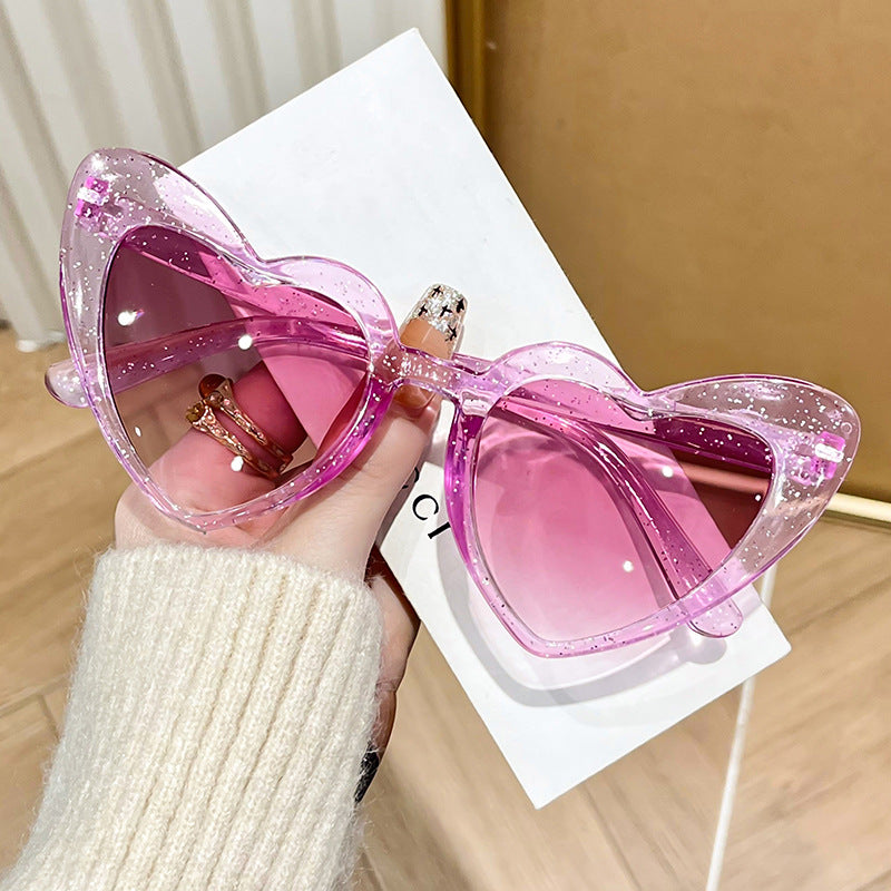 Damen Herzförmige Modesonnenbrille Brehn