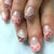 Herz-inspirierten Press-On Nagelkunst Brehn