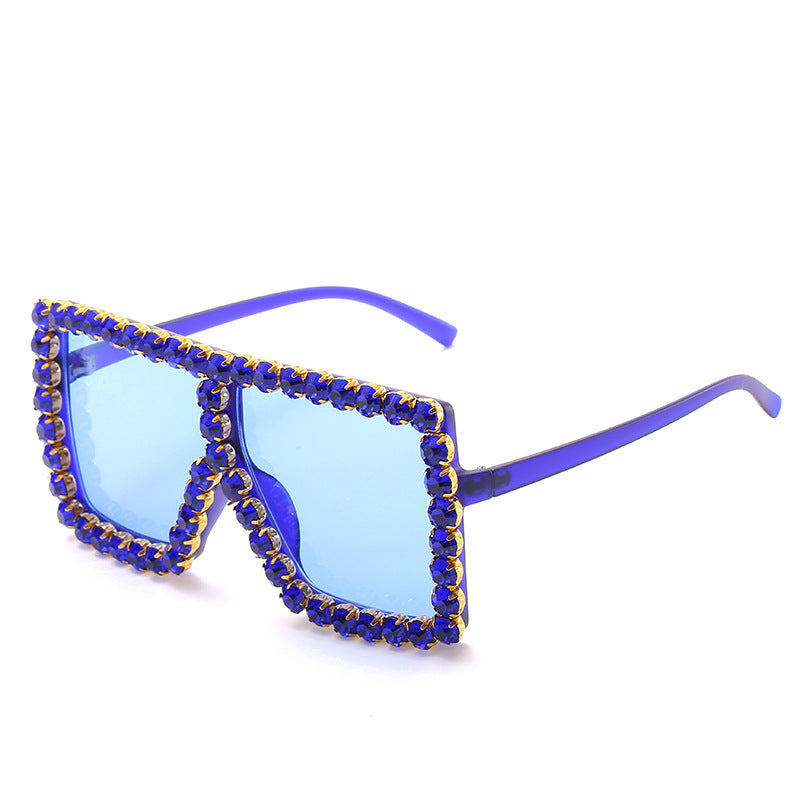 Damen modische Sonnenbrille mit Strassverzierung Brehn