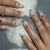 Künstlerisches Stern Design Press-On Nagelspitzen Brehn