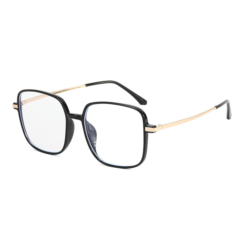Damen quadratische Designerbrille mit filigranem Metallrahmen Brehn