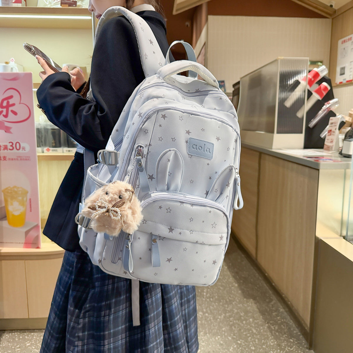 Sternen Druck Multifunktions Rucksack Brehn