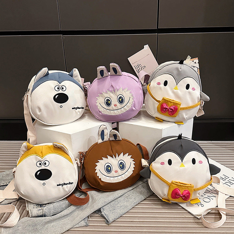 Plüsch Kinderrucksack Im Niedlichen Pinguin-Design Brehn