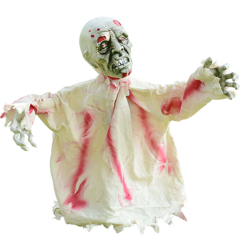 Animierte gruselige Zombie-Dekoration Brehn