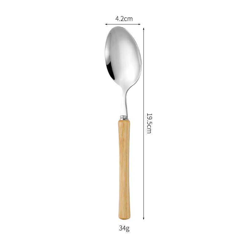 Eleganter Esslöffel mit Ergonomischem Holzgriff Brehn