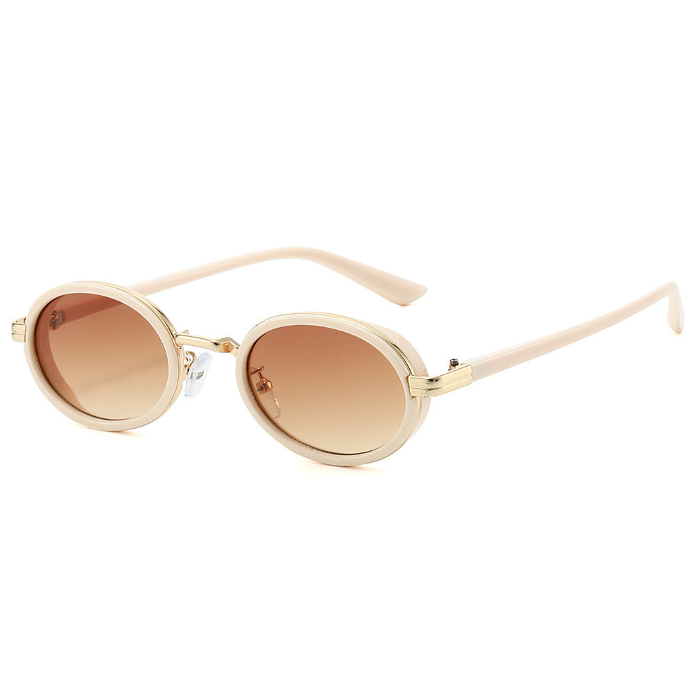 Vintage-inspirierte elegante ovale Sonnenbrillen Brehn