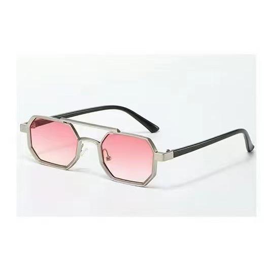 Damen geometrische Sonnenbrille mit einzigartigem Design Brehn