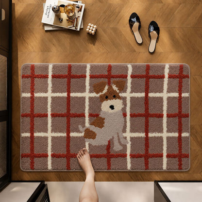 Dekorativer hundethematischer Teppich Brehn