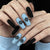 Winter-Themen Langzeit-Nagelkunst Brehn