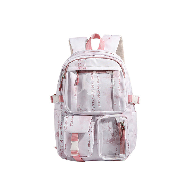 Stylischer Grafikdruck-Rucksack