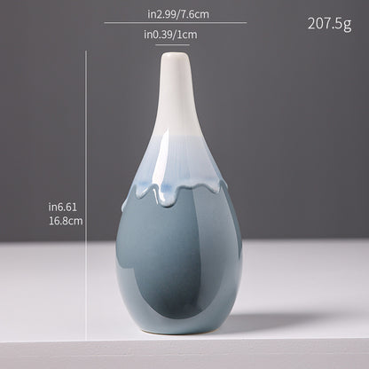 Künstlerische gesprenkelte Keramikvase Brehn