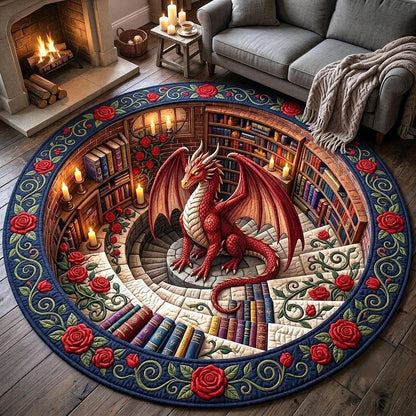 Künstlerischer Drachen-Themen-Teppich