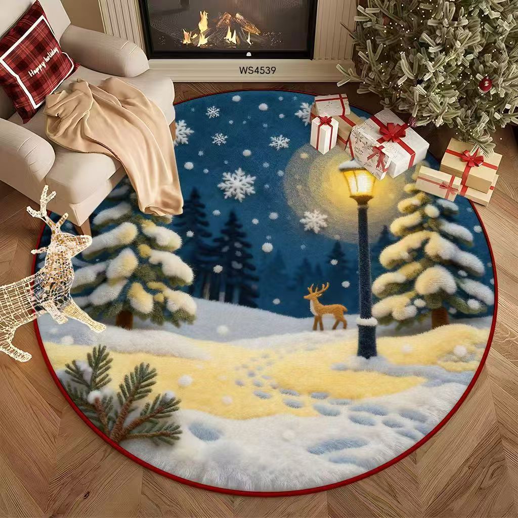Festlicher weihnachtlicher Teppich Brehn