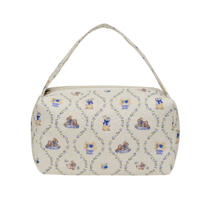 WoCharming Gepolsterte Reise Kosmetiktasche Brehn