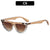 Stylische Dreieckssonnenbrille