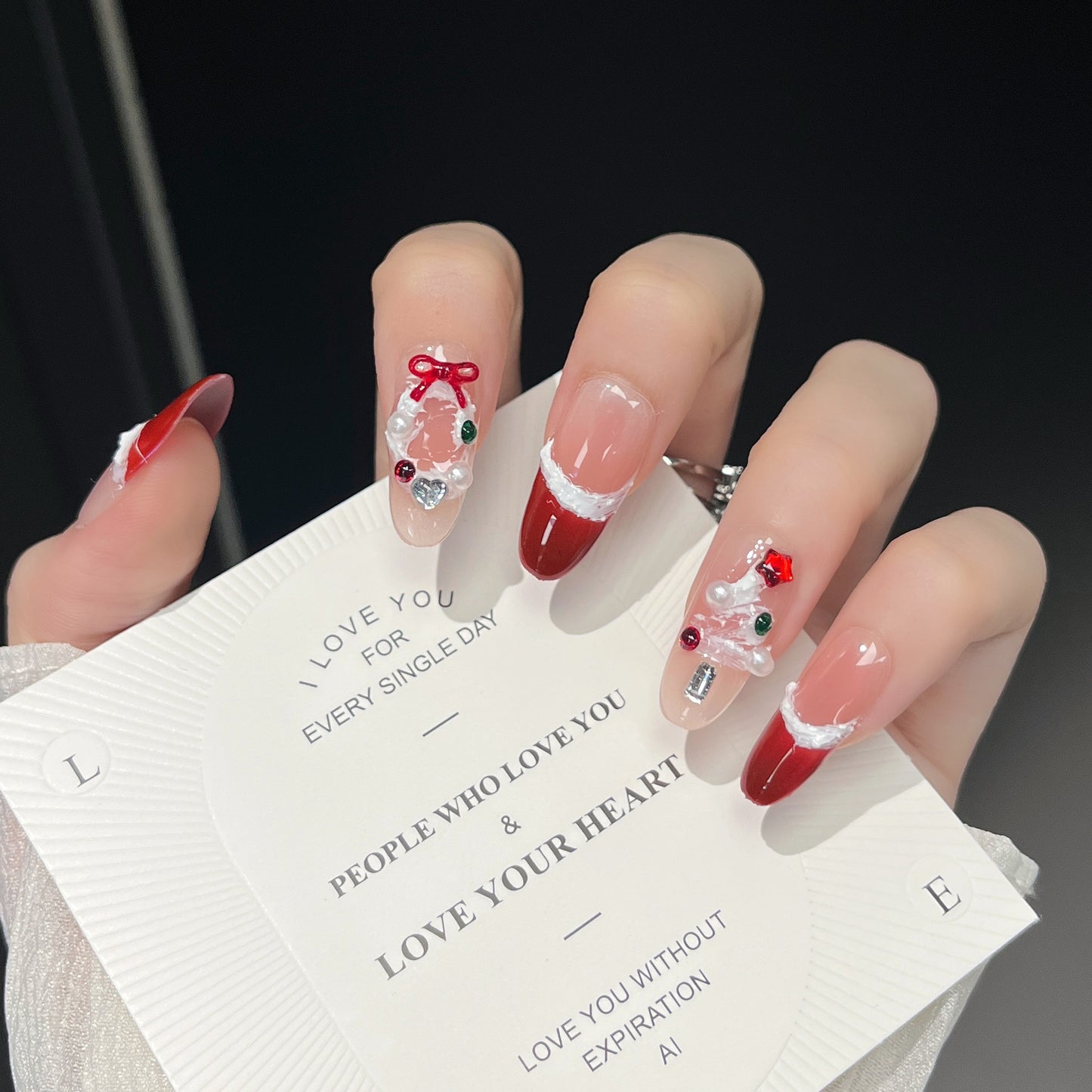 Urlaubs-Themen Press-On Nagelkunst Brehn