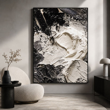 Abstraktes Küstenlandschaft Leinwand Kunstwerk