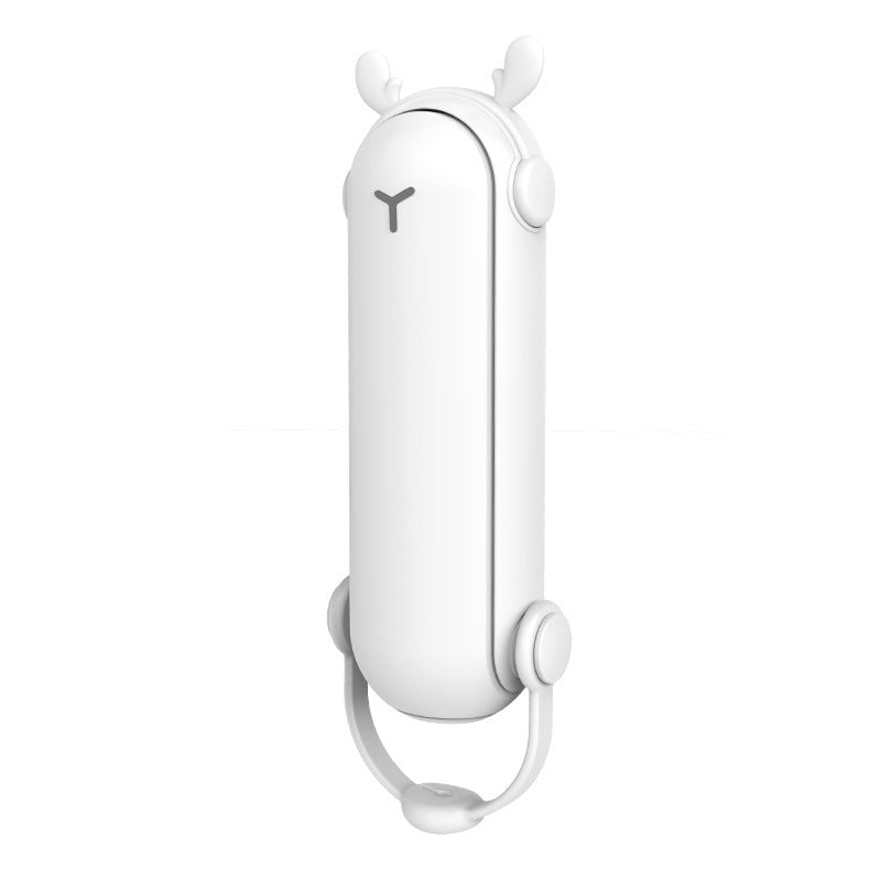 Unisex Tragbarer USB Mini-Ventilator mit Ruhemodus und einstellbarer Geschwindigkeit Brehn