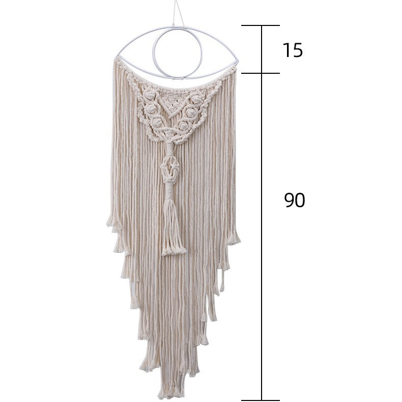 Dekorativer Makramee Wandbehang mit Boho-Design Brehn