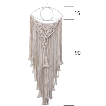 Dekorativer Makramee Wandbehang mit Boho-Design Brehn