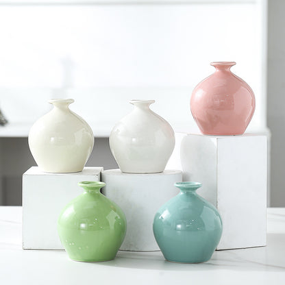 Elegante keramische Kunsthandwerk Vase Brehn