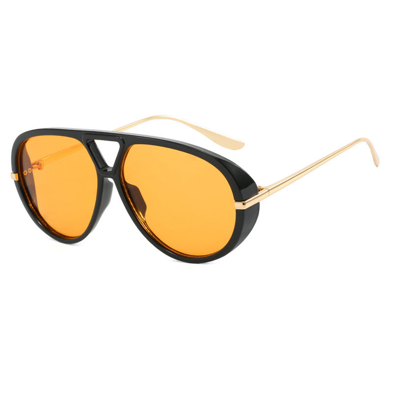 Damen Oversized-Sonnenbrille im modischen Retro-Design Brehn