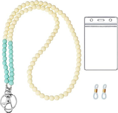 Perlen-Lanyard mit ID-Halter Brehn