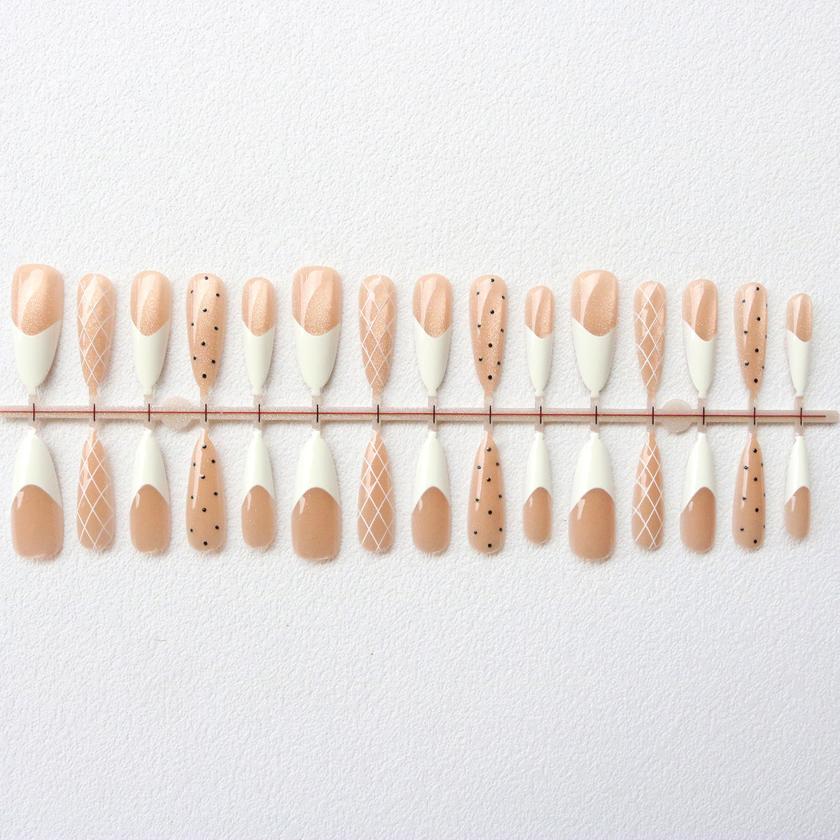 Glamouröses Nail Art Press-On Set