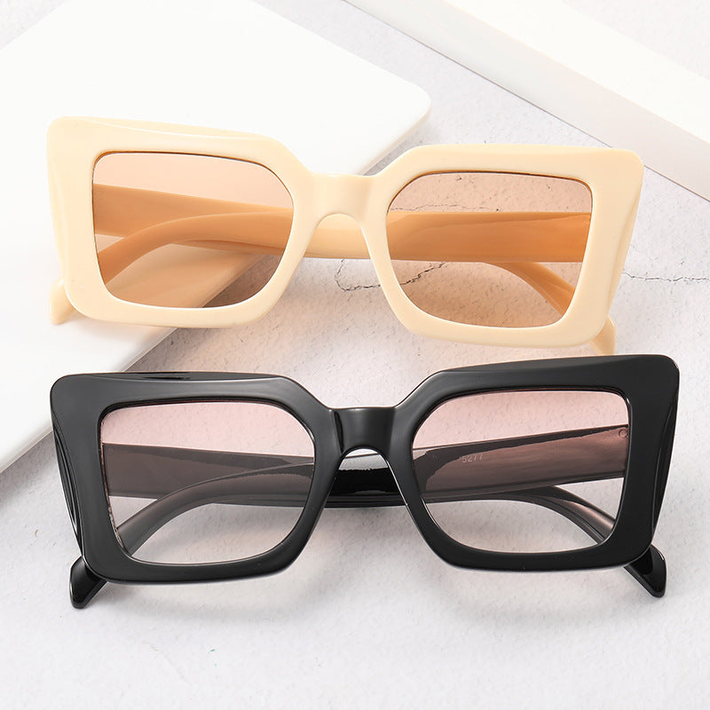 Damen quadratische Sonnenbrille mit minimalistischem Design Brehn