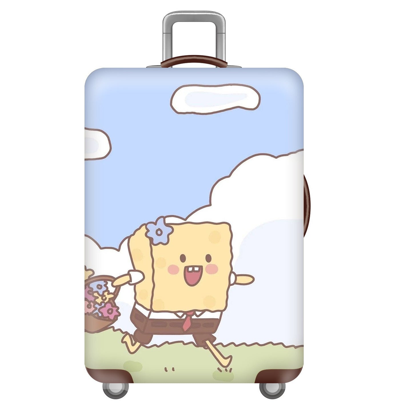 Unisex Hartschalenreisekoffer mit buntem Cartoon-Motiv Brehn