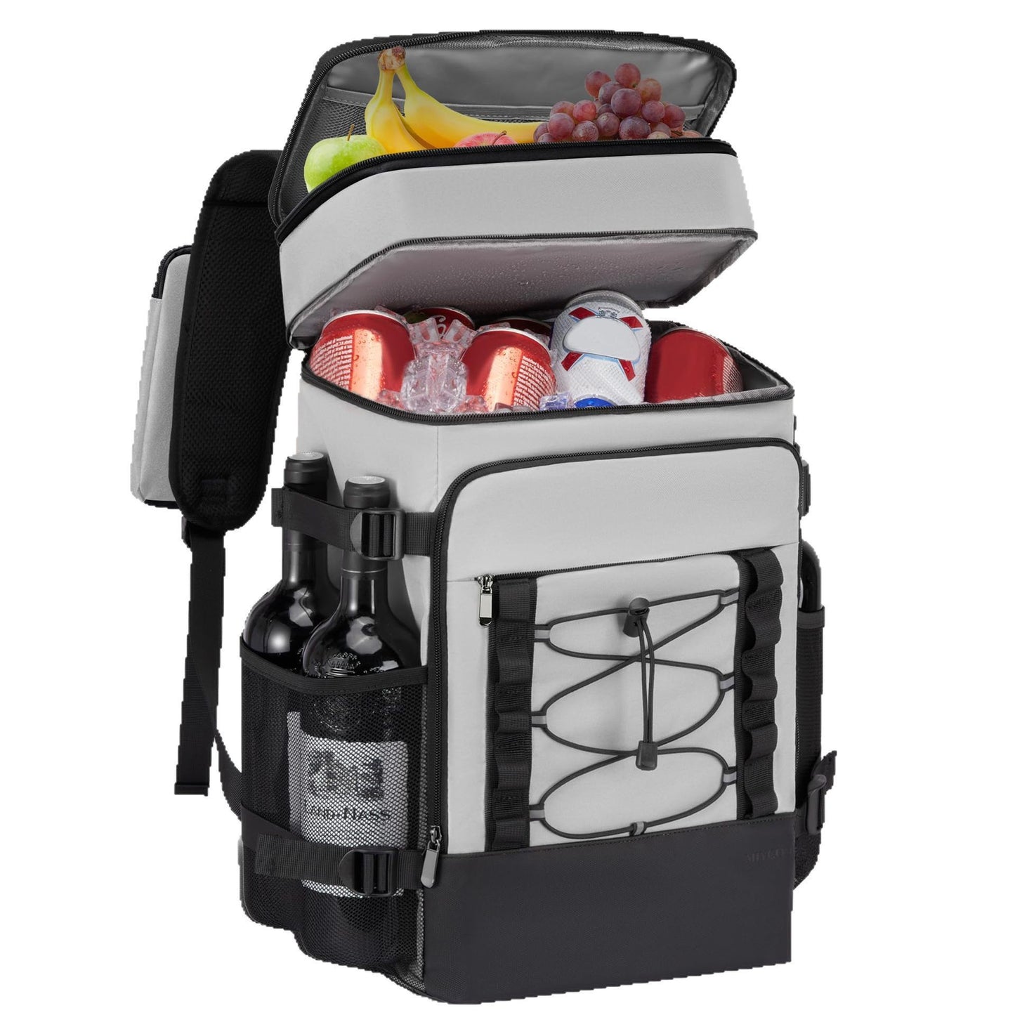 Isolierter Picknick-Rucksack mit Platz Für Getränke und Snacks Brehn