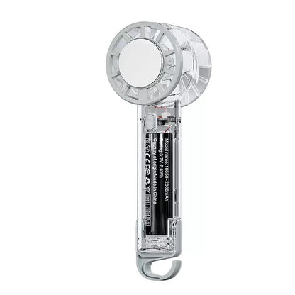 Unisex Transparent Wiederaufladbarer Handventilator Brehn