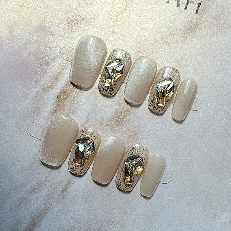 Dekoratives Press-On Nagelset Brehn
