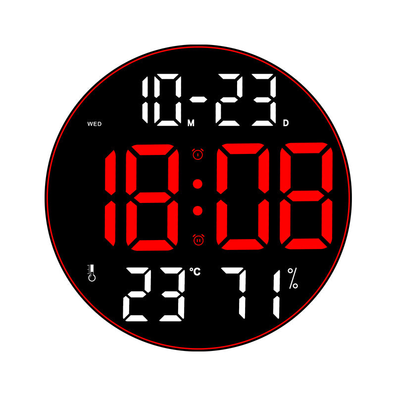 Multifunktionale Digitaluhr mit Temperatursensor Brehn