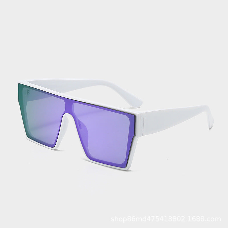 Damen große rechteckige Sonnenbrille mit modernem Rahmen und UV-Schutz Brehn