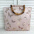 Handgefertigte Tasche mit Bambusgriffen Brehn