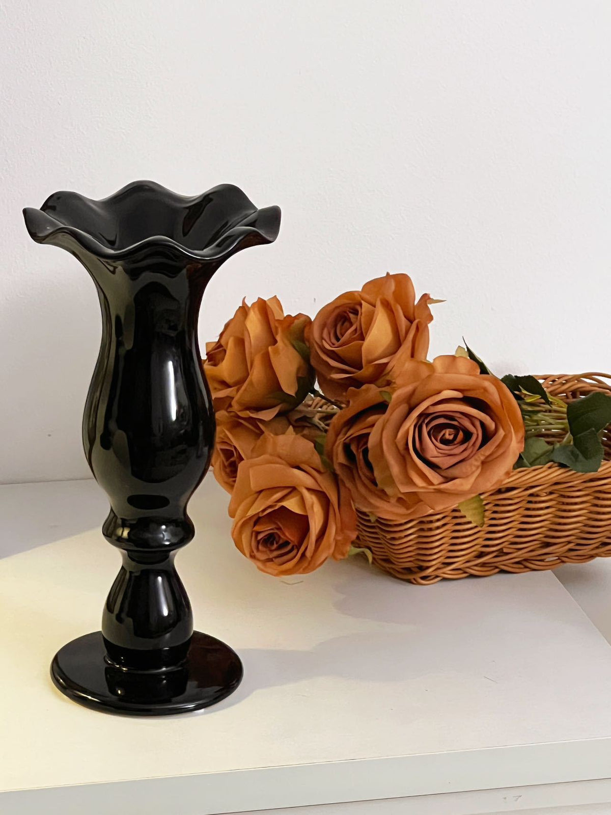 Elegante Glänzende Keramikvase