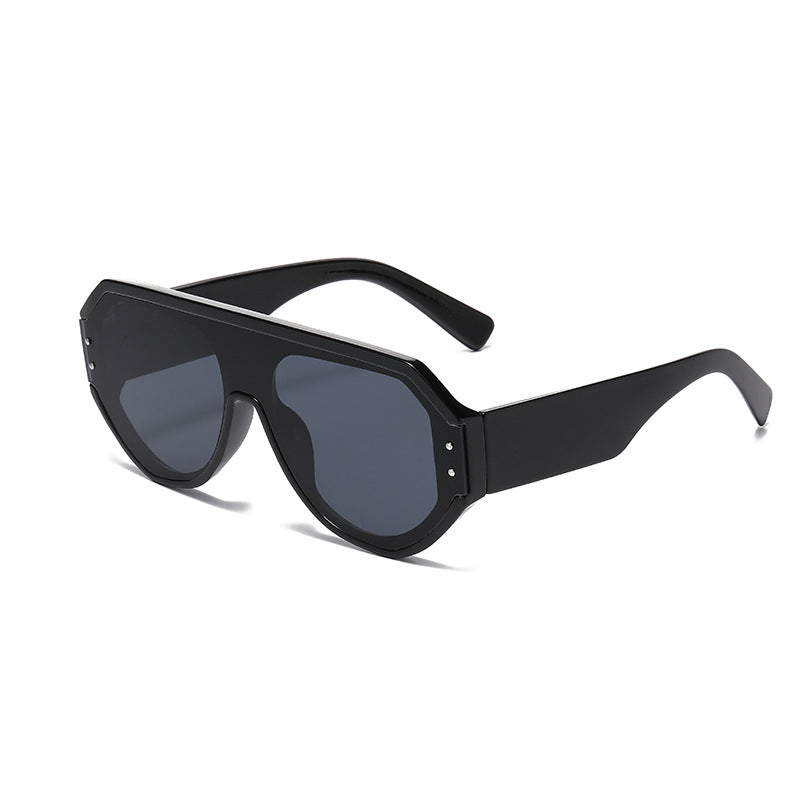 Herren Bold Frame Futuristic Sonnenbrillen Brehn