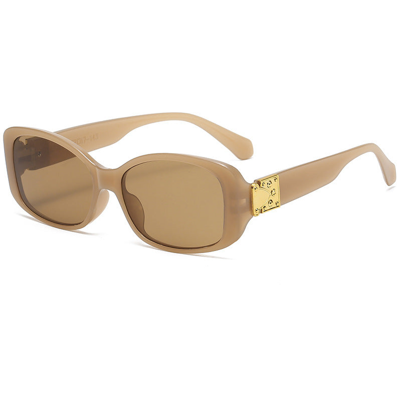 Damen modische oversized Sonnenbrille mit einzigartigem Design Brehn