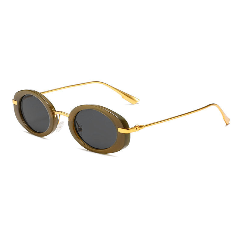 Elegante ovale Rahmen-Sonnenbrille Brehn
