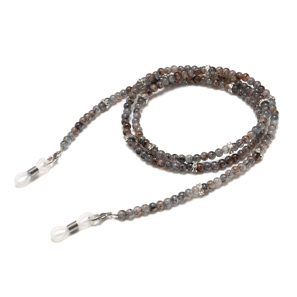 Elegante Perlen Brillenhalter Kette Brehn
