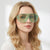 Damen Oversized Sonnenbrille mit robustem Rahmen und stylischem Design Brehn