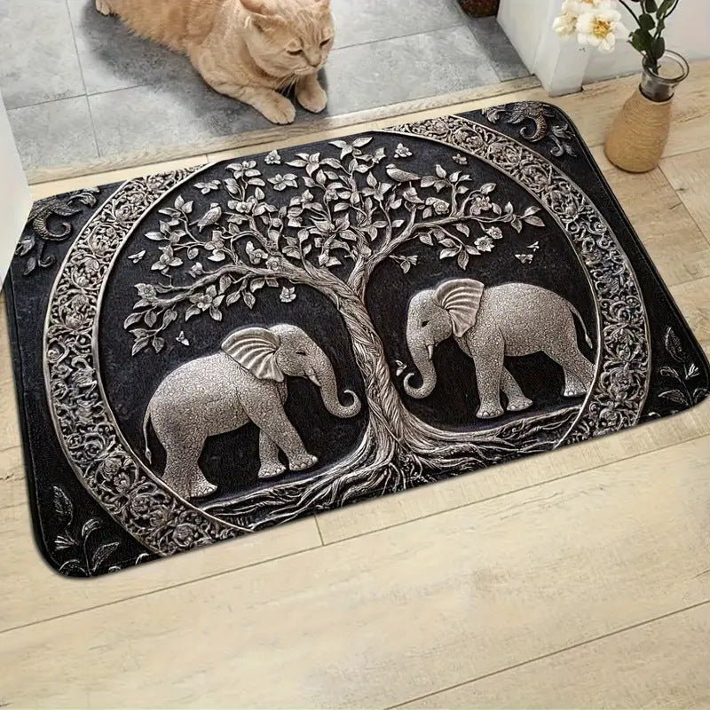 Verspielt katzenmotivierte Innenbereichmatte