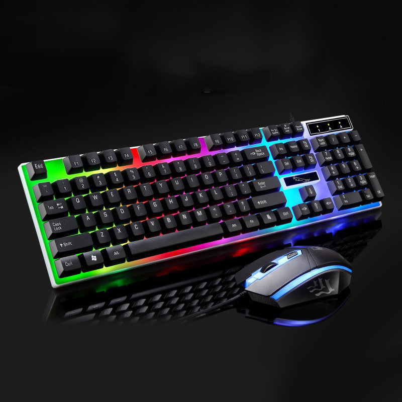 RGB Gaming-Tastatur und Hochpräzisions-Maus-Set Brehn