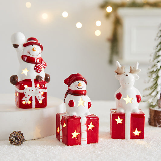 Launischer Weihnachtsmann Gnom Figurine