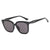 Damen moderne oversized Sonnenbrille mit elegantem, breitem Rahmen Brehn