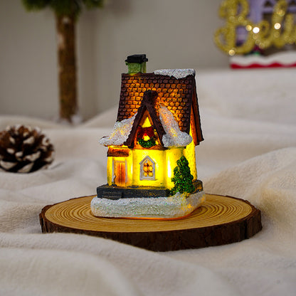 Dekorative Weihnachtsbeleuchtungshaus Brehn