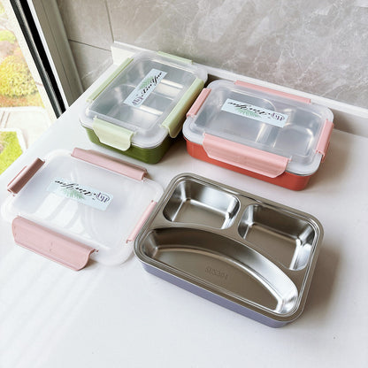 Mehrfach-Compartment Edelstahl Lunchcontainer