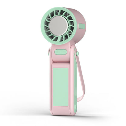 Unisex Tragbarer Handventilator mit flexiblem Neigemechanismus und leistungsstarkem Akku Brehn