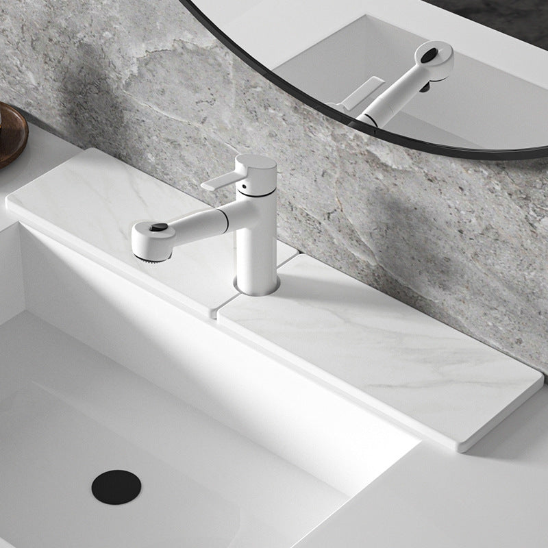 Elegante Badezimmer-Wasserhahnmatte